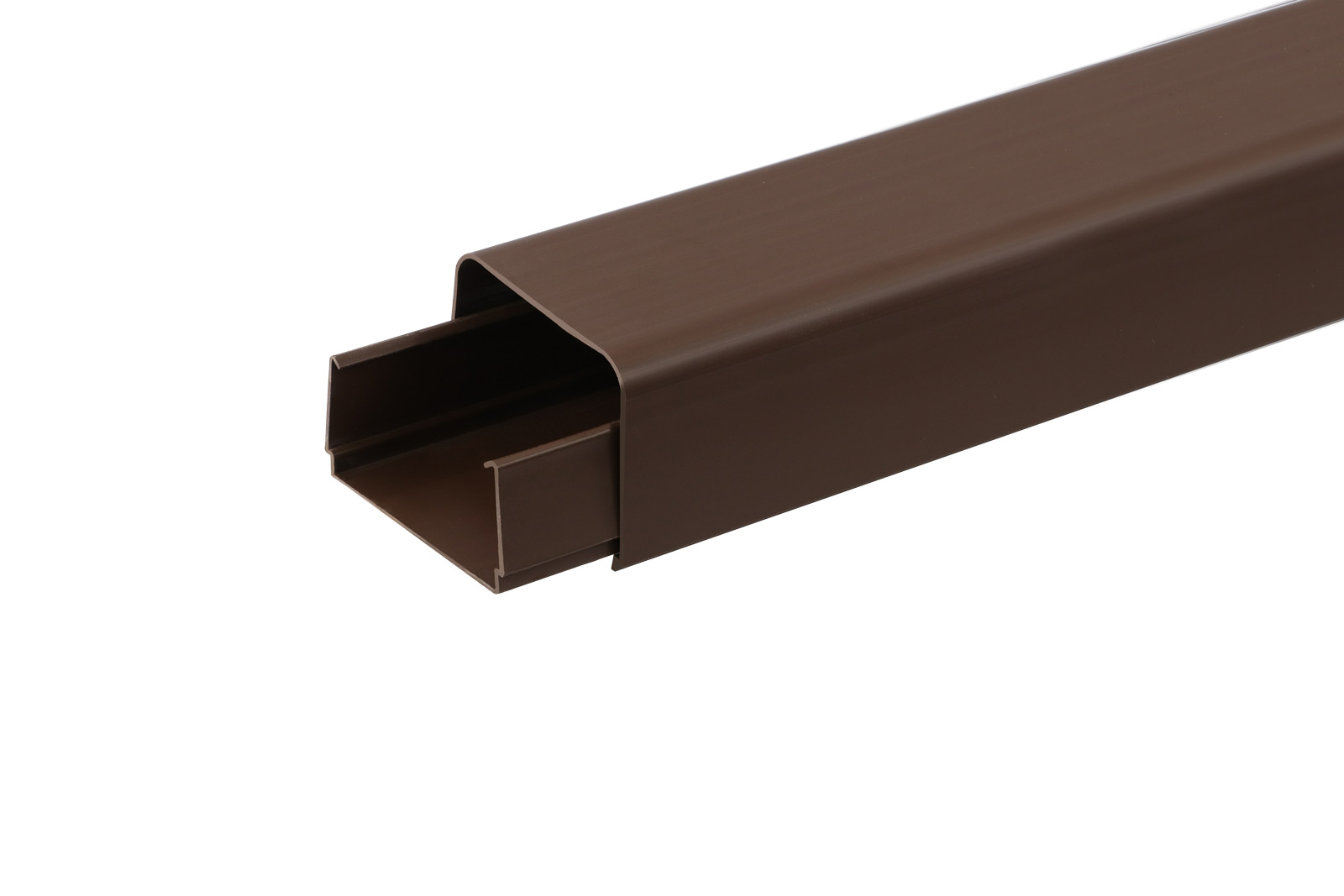 IPDT80BR (2M) - Koryto instalacyjne IPDT80BR brązowe 2m Ivensis