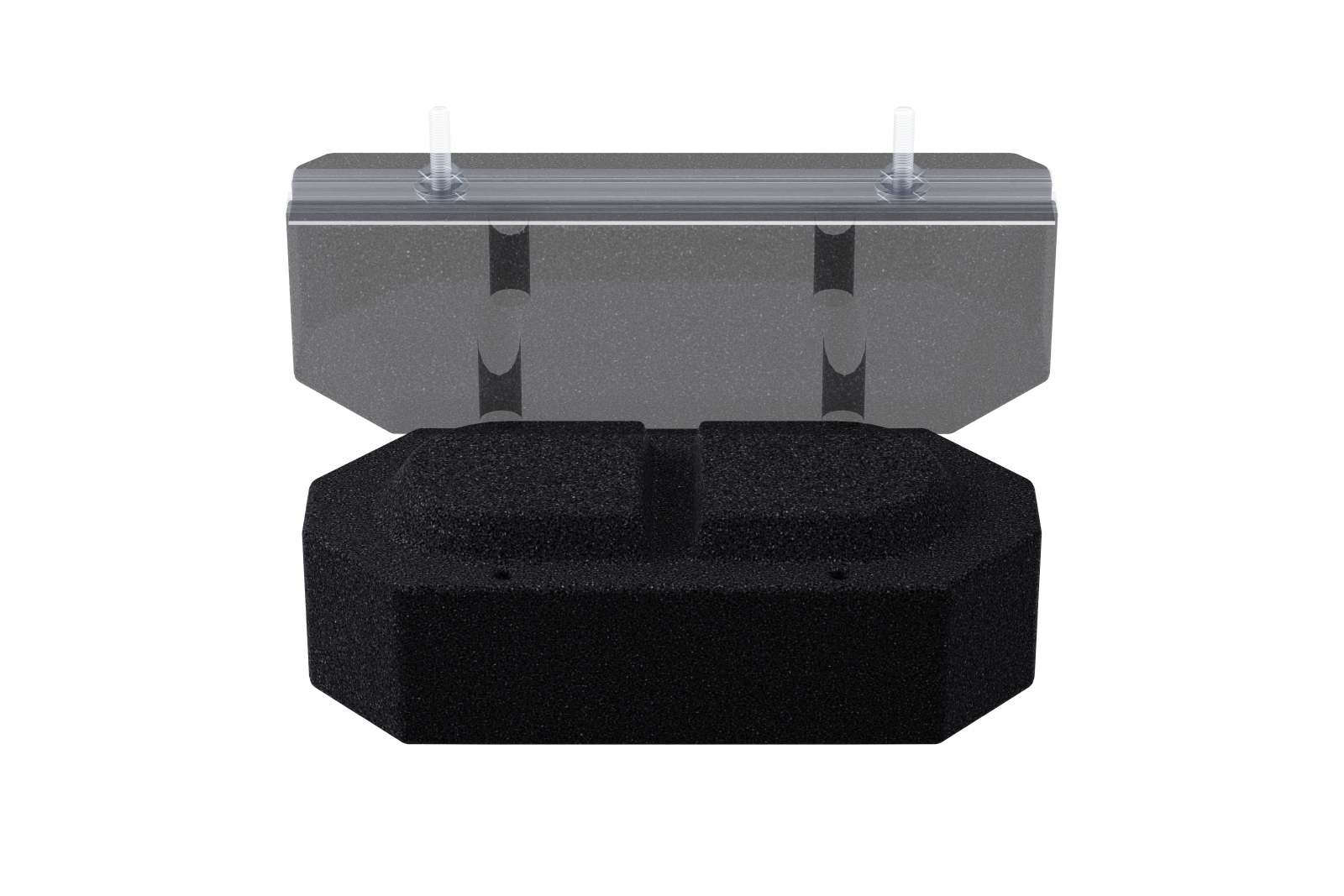 IPR400H R14 - Podwyższenie podstawy gumowej Heavy Foot Ivensis IPR400H R14 2 szt.